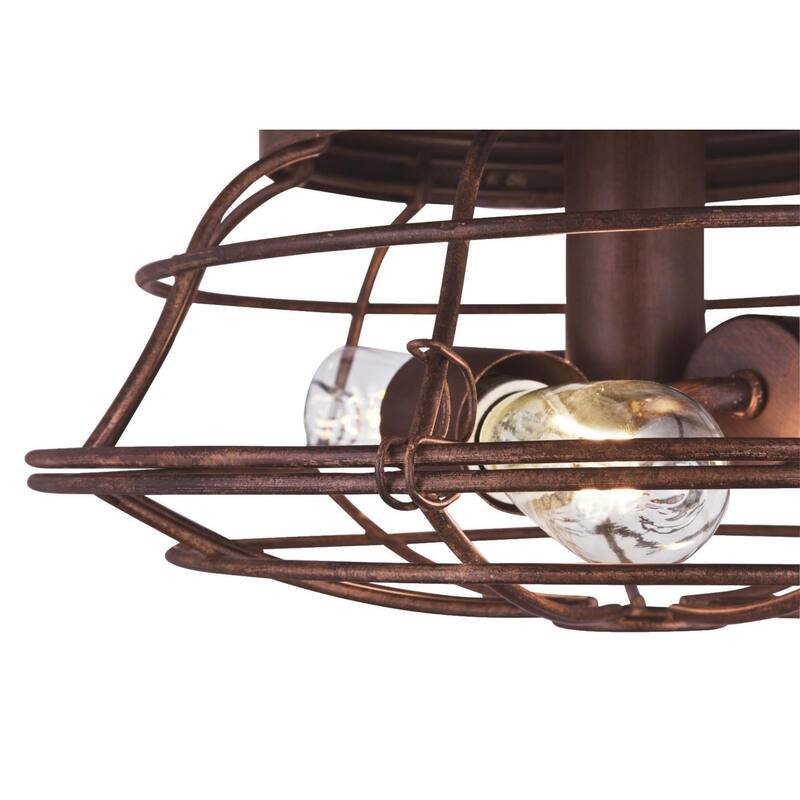 Westinghouse Lighting Barnett 48" Indoor Barnwood LED Ceiling Fan with Remote Control