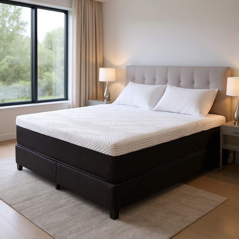 Hybrid Lux Memory Foam and Wrapped Coil Mattress