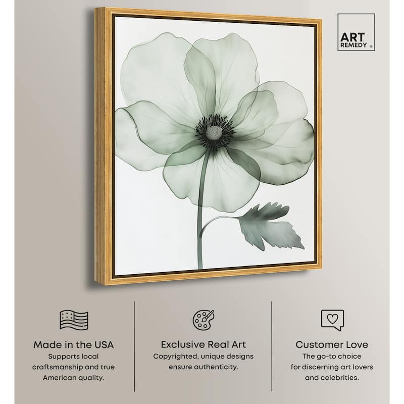 Delicate Stamen IV Canvas by Art Remedy