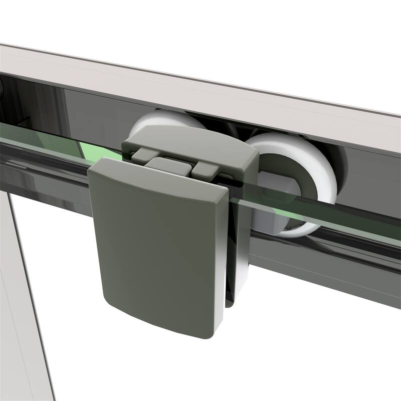 56"-60"W x 72"H Sliding Shower Door with 1/4" Tempered Glass