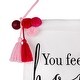 preview thumbnail 4 of 2, National Tree Company 18 in. Flowered Valentines Banner