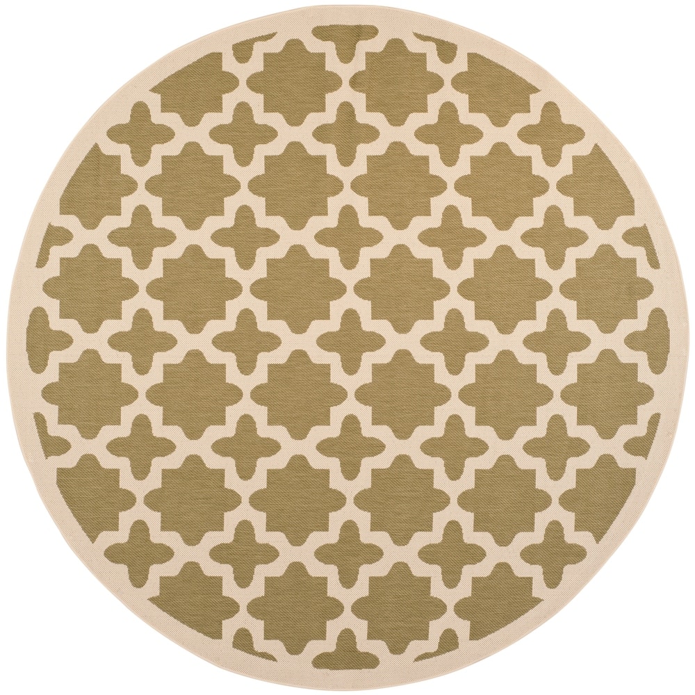 SAFAVIEH Courtyard Myrianne Indoor/ Outdoor Waterproof Patio Backyard Rug