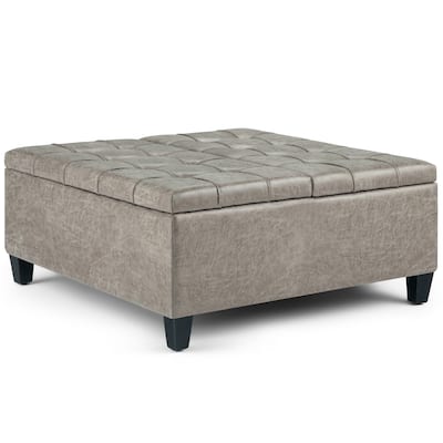 Coffee Table Storage Ottoman