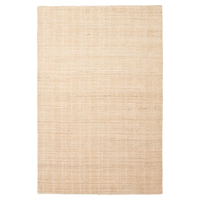 ECARPETGALLERY Hand Tufted Timeless Beige Wool Rug - 5'1 x 7'9
