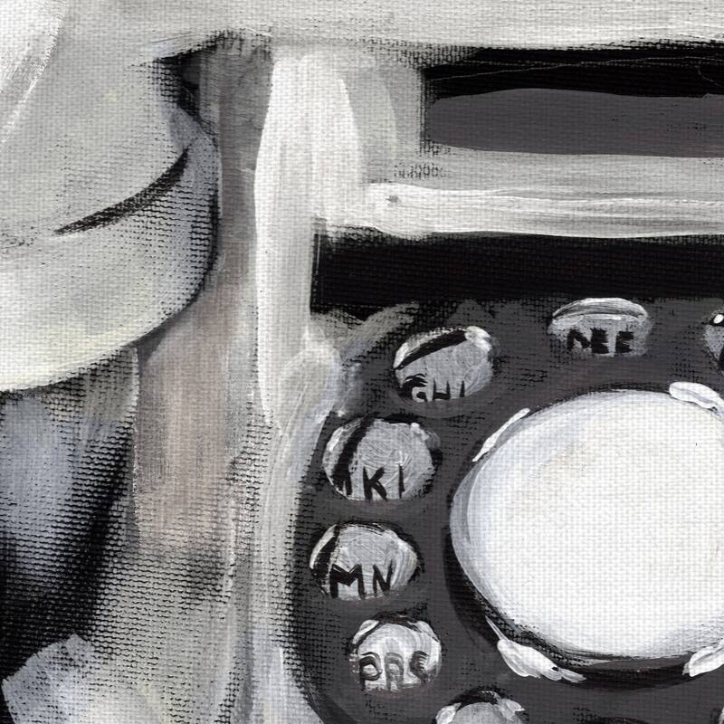 Vintage Phone by Belle Maison Canvas Art Print