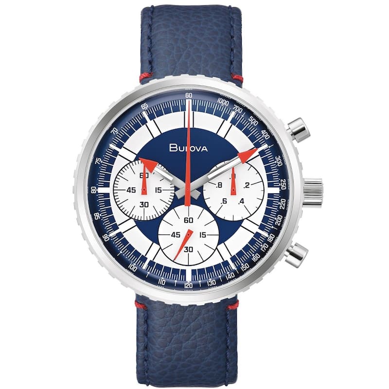 Bulova Men's Archive Blue Dial Watch - 96A283 - 6 (36)