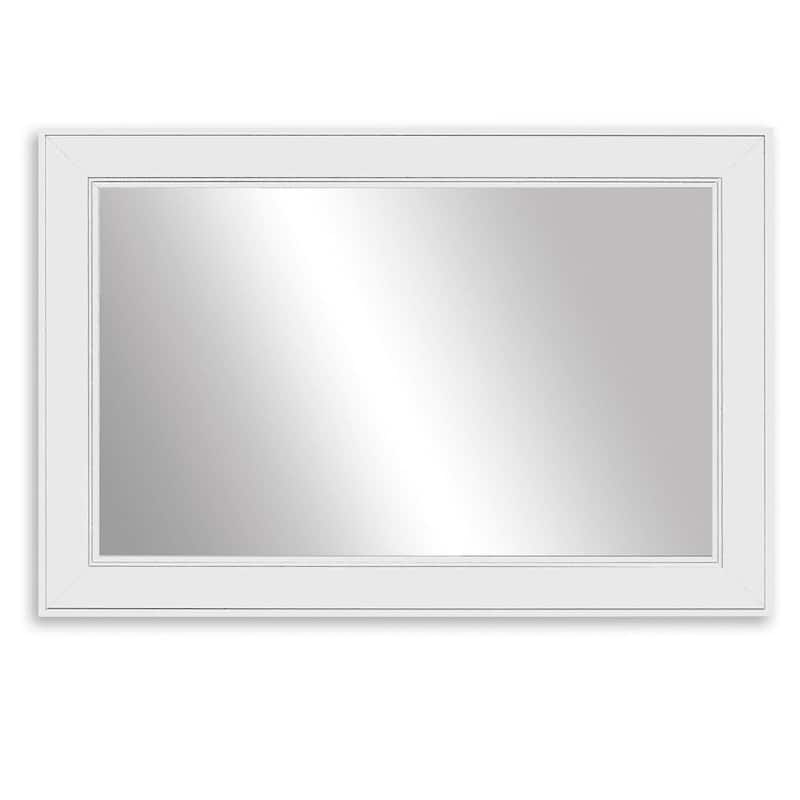 Frame My Mirror White Framed Wall Mirror, Porter Design