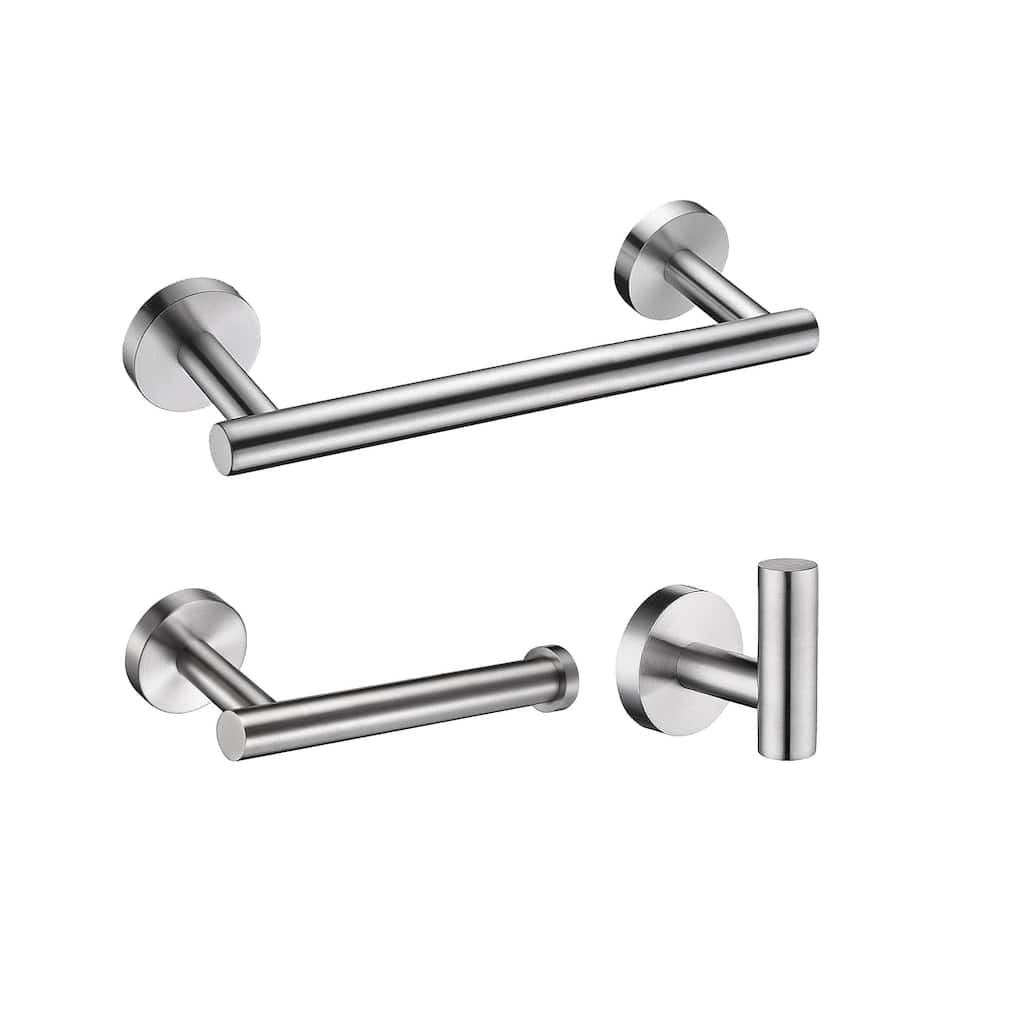 Interbath 3 Pieces Bathroom Hardware Accessories Set