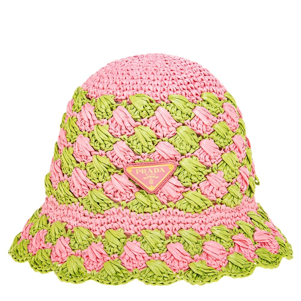 Prada Crochet Bucket Hat