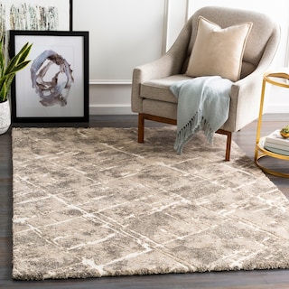 Artistic Weavers Mizzie Plush Abstract Stripes Area Rug