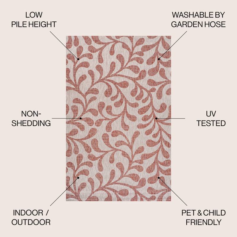 JONATHAN Y Scandi All Over Indoor/Outdoor Area Rug