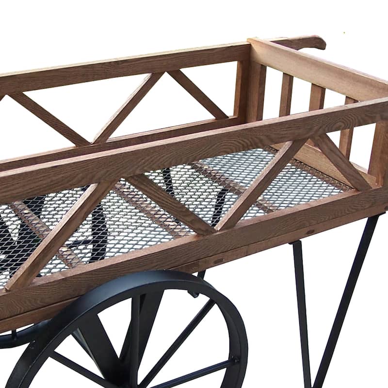 Flower Garden Wagon
