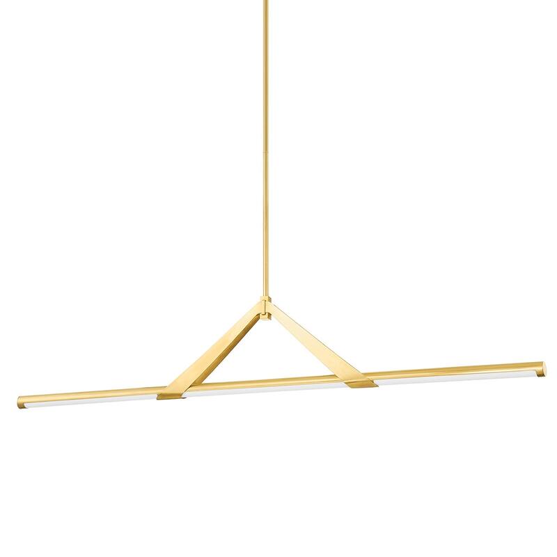 Hudson Valley Lighting 3060 Jonas 6" Wide LED Linear Pendant - Aged Brass