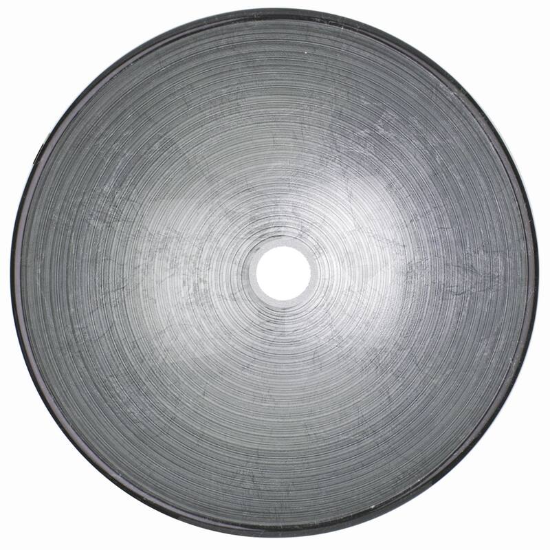 VIGO Giovanni 17"L x 17"W x 6"H Glass Round Vessel Bathroom Sink