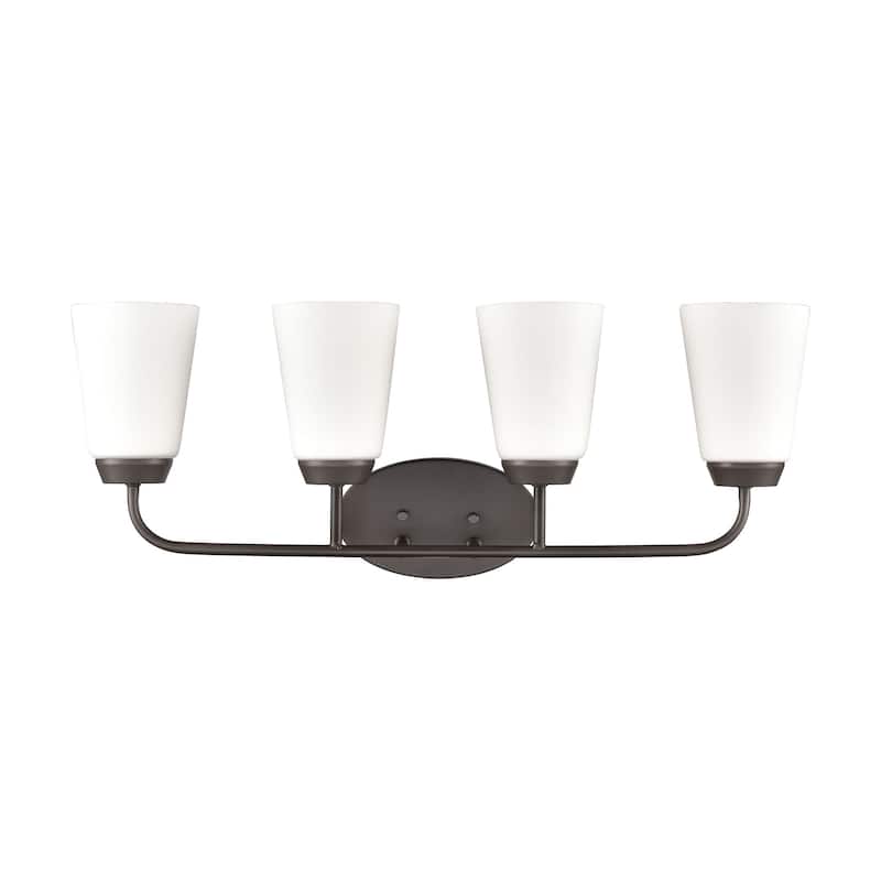 Winslow 12.5-inch Wide 2-Light Vanity Light in Brushed Nickel