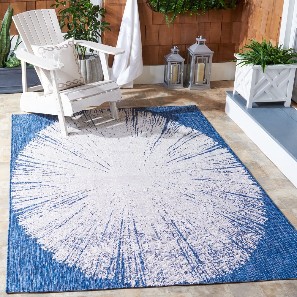 SAFAVIEH Courtyard Sabaha Indoor/Outdoor Waterproof Patio Backyard Rug