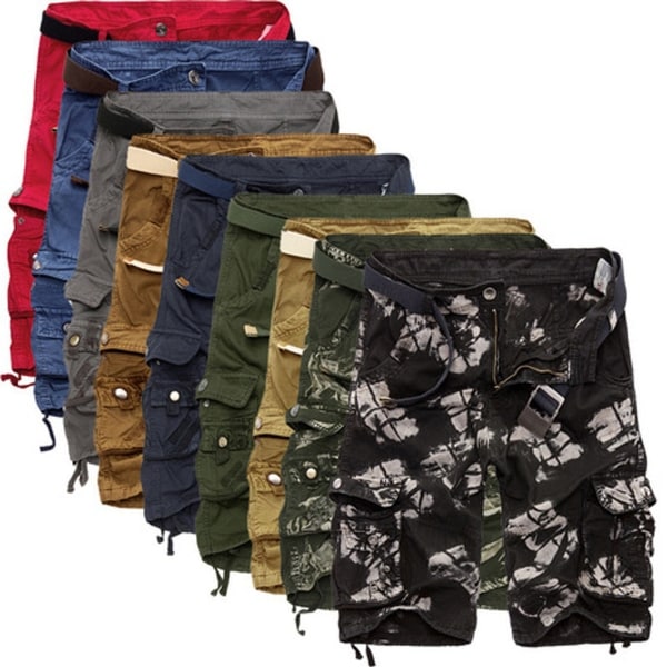 mens casual cargo shorts