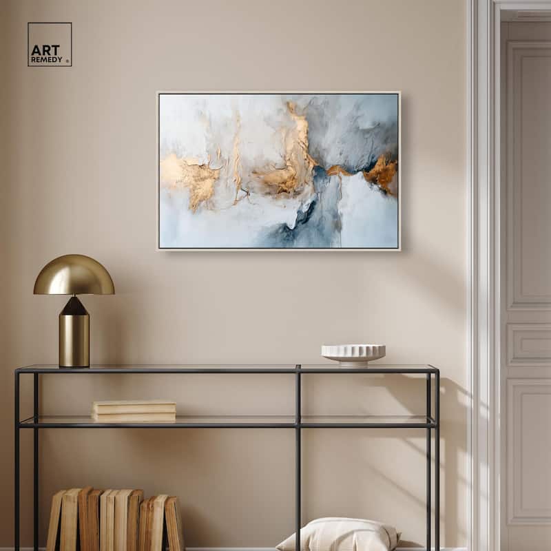 Canvas of Golden Shades Canvas by Art Remedy