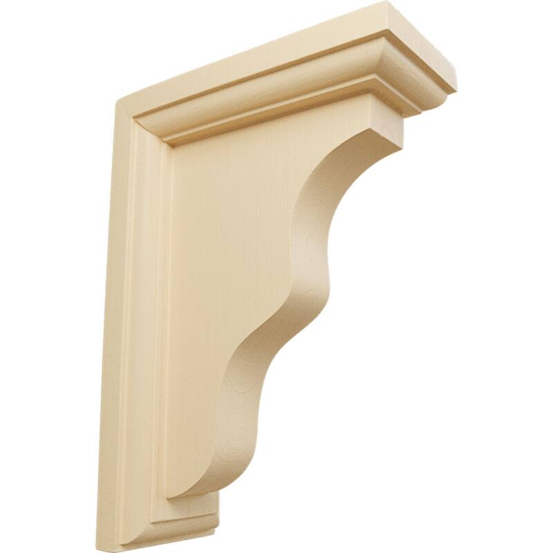 Hamilton Traditional Bracket - 2 1/4 W x 5 D x 7 H - Maple