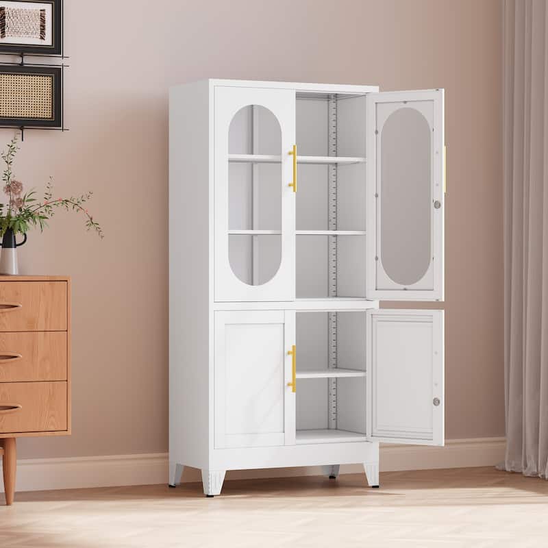 Metal Decorative Office Filing Storage Cabinet with Lock