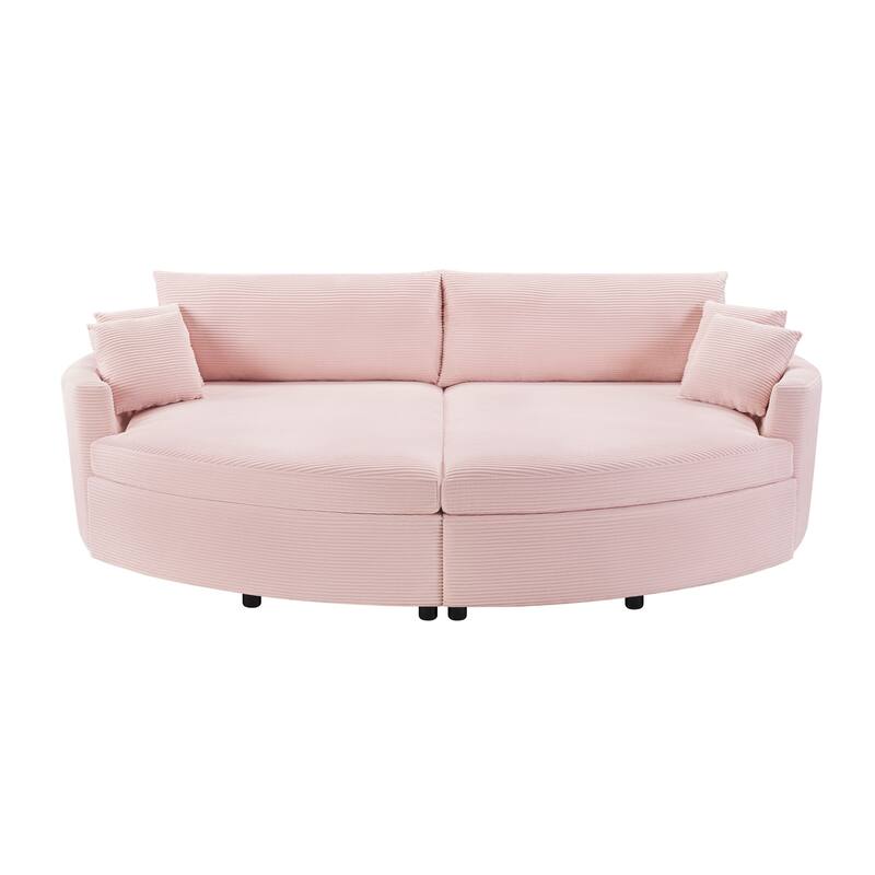 Oversized Double Chaise Lounge Sofa, Sofa Bed Recliner Loveseat Sofa Couch with Deep Seat and USB Ports