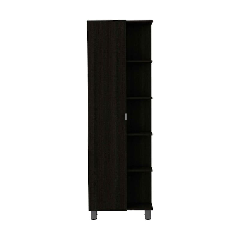 Portland 5-Shelf Linen Cabinet