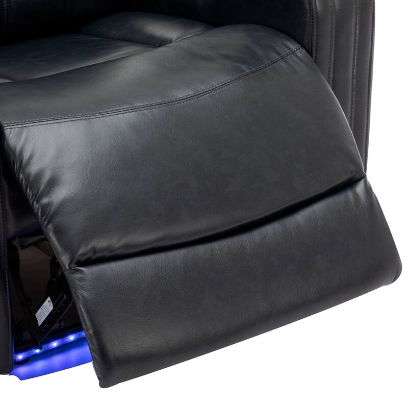 PU Leather Power Recliner Individual Seat
