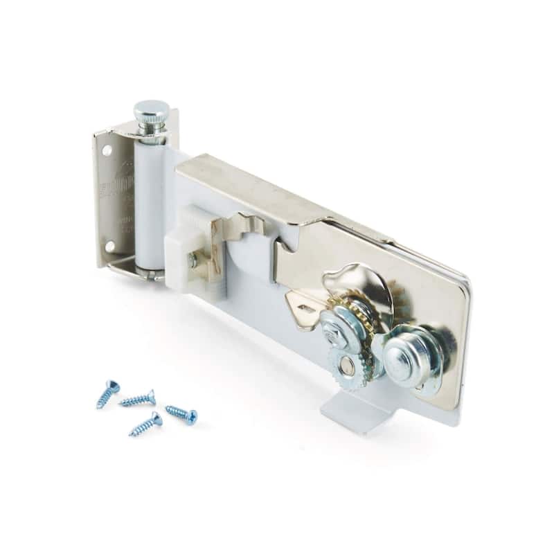 Swing A Way Wall Can Opener with Magnet - White