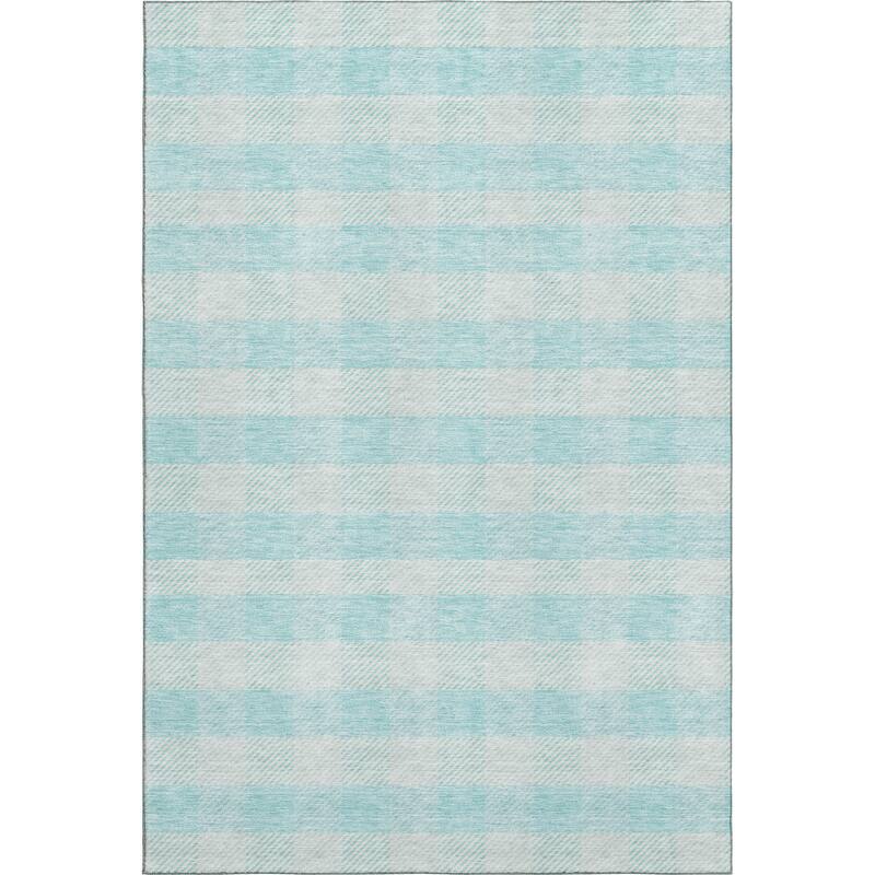 Premium Washable Super Soft Plaid Mayfield Rug