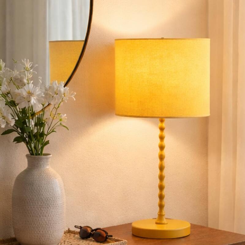 Finest Gold Painted Table Lamp with Twisted Base