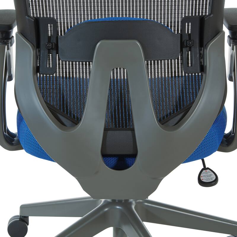 Grey Vertical Mesh Back Managers Chair