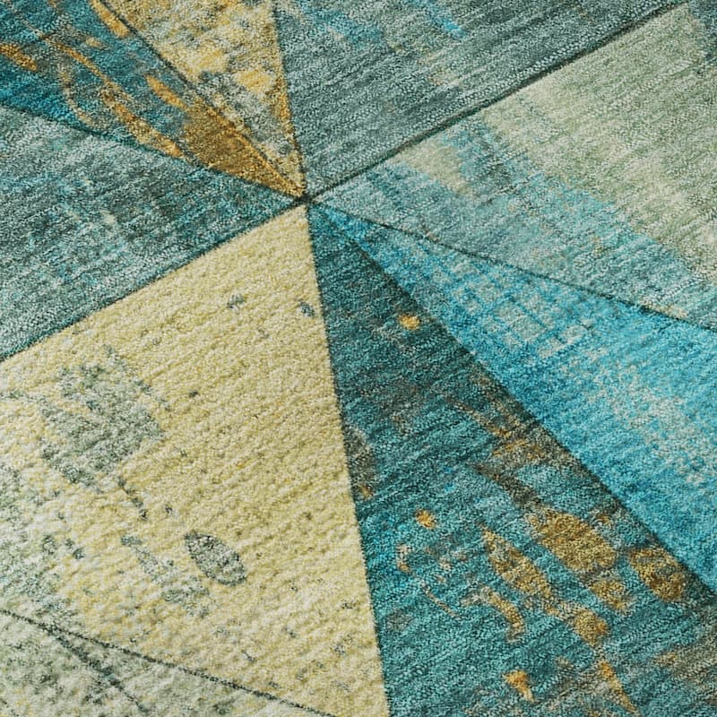Premium Washable Super Soft Diamond Mosaic Mayfield Rug