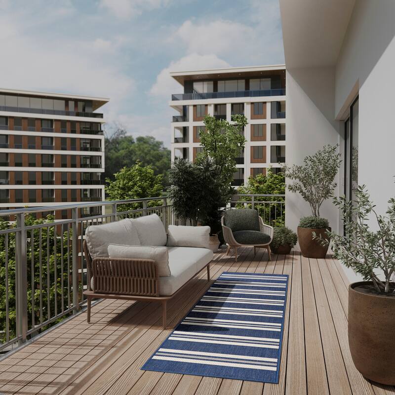 Nourison Horizon Indoor/Outdoor Modern Rug