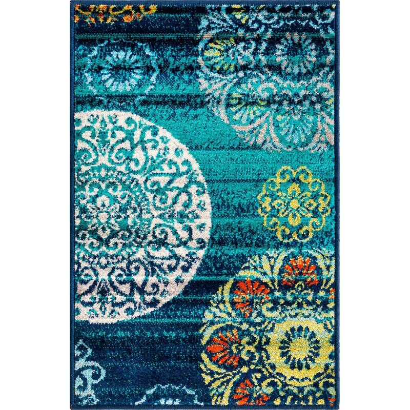 Contemporary Chorisia Collection Area Rug