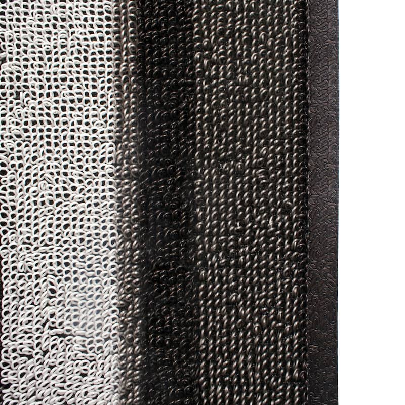 RITZ Indoor/Outdoor Striped Tufted Mat - N/A