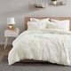 preview thumbnail 3 of 13, Leena Shaggy Fur Duvet Cover Set by Intelligent Designs