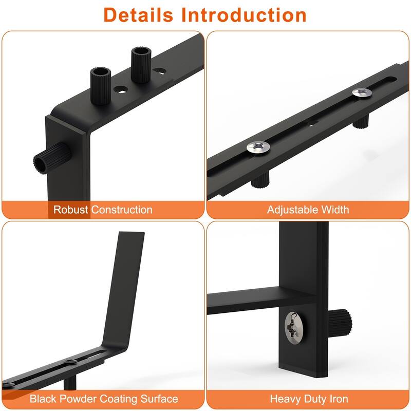 4 Adjustable Planter Box Brackets Bed Bath & Beyond 39988614