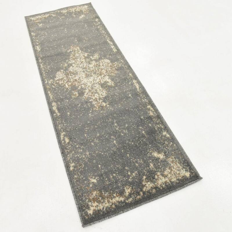 Contemporary Daisy Collection Area Rug