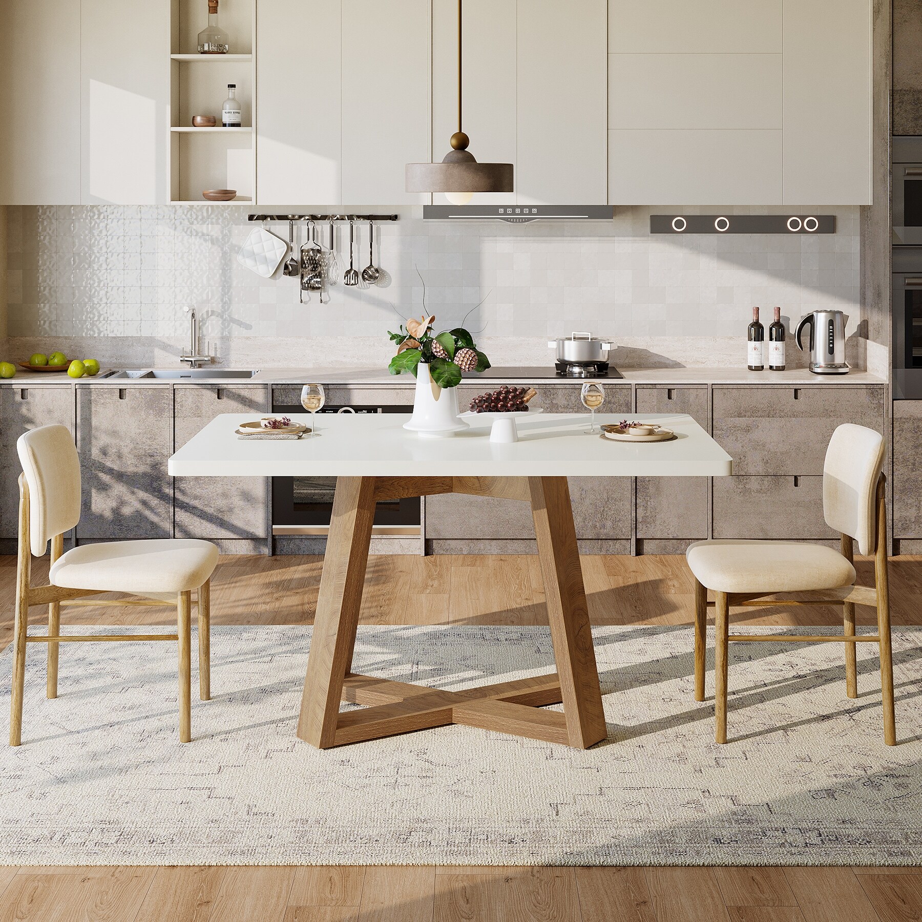 47-Inch Dining Table for 4 People - Overstock - 43729107