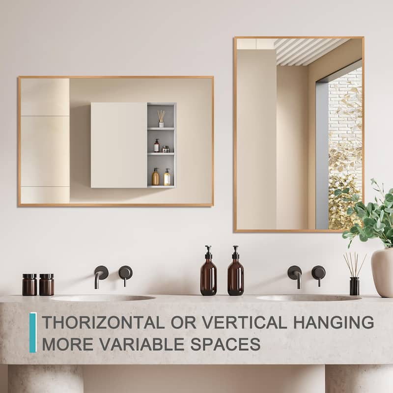 Modern Wall Mirrors for Bathroom Vanity Mirror(Set Of 2) - 36*24