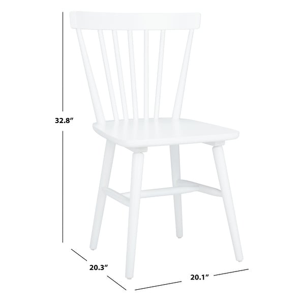 Safavieh Winona Spindle Farmhouse Dining Chair (Set of 2) - 20.1" x 20.3" x 32.8" - 20.1" x 20.3" x 32.8"