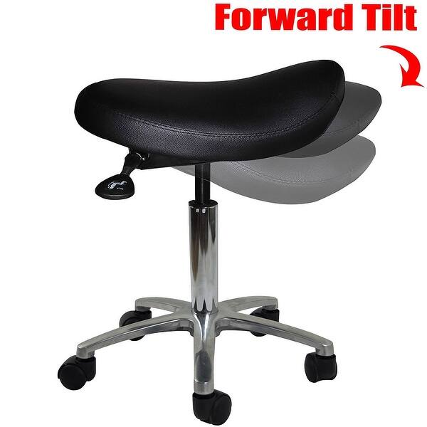 2xhome Adjustable Black Firm Saddle Stool Tilt Chair With Wheels Salon Dental Hygienist Rolling Dentist Clinical Hospital Lab On Sale Overstock 30143290