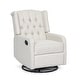 preview thumbnail 1 of 44, Mohaven Contemporary Tufted Wingback Swivel Recliner by Christopher Knight Home