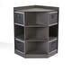 preview thumbnail 2 of 4, Badger Basket Corner Cubby Storage Unit with Four Reversible Baskets - 22.5" x 22.5" x 37.5"