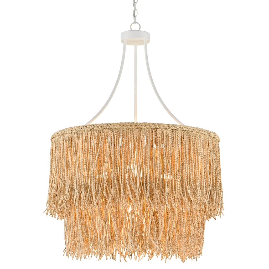 Currey \u0026 Company Samoa Two-Tiered Chandelier - 44\, image size:1024x1024