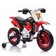 preview thumbnail 3 of 58, 12V Kids Ride-On Electric Motorcycle - Twist Grip Throttle, Training Wheels, Dirt Bike Design