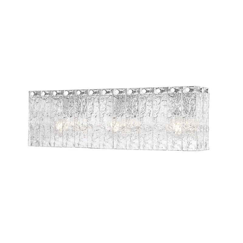 Z-Lite 1943-3V Glacier 24" Wide Vanity Light - Chrome