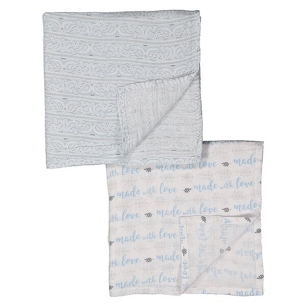 Paisley shop baby blanket