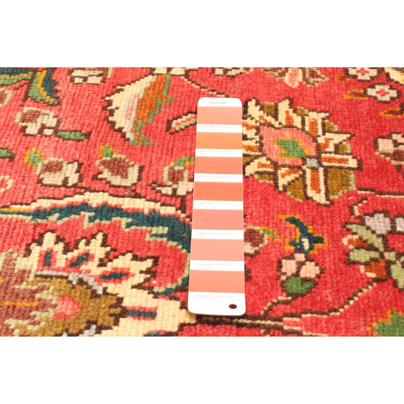 ECARPETGALLERY Hand-knotted Antalya Vintage Red Wool Rug - 4'9 x 6'6