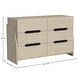 preview thumbnail 3 of 6, Darby Solid Wood 6-Drawer Dresser